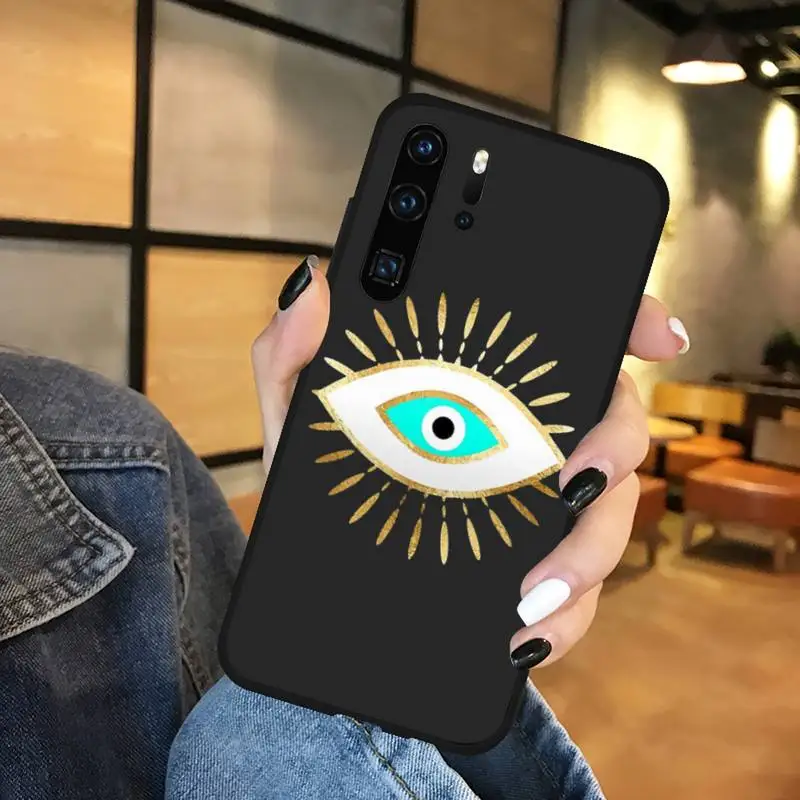 

Evil Eye Third Eye Phone Case Funda For Huawei P9 P10 P20 P30 Lite 2016 2017 2019 plus pro P smart