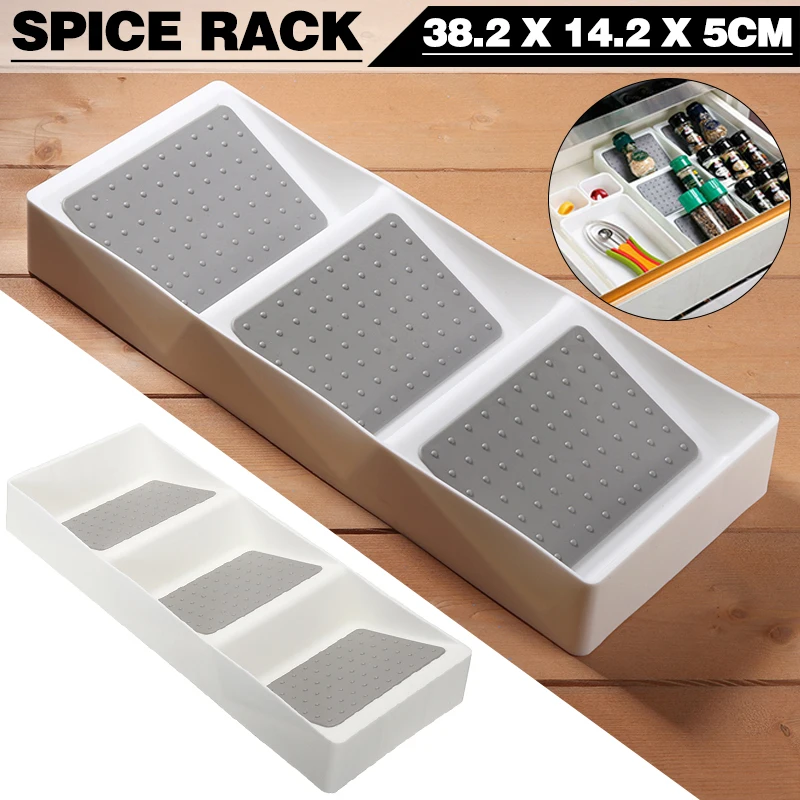 1 шт. кухонная полка для специй 3 яруса ящик хранения Нескользящие приправы
