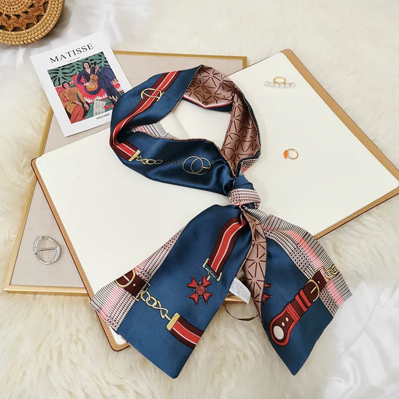 

women scarf silk scarves shawls lady wraps soft decorative for heair bags girl bufanda seda mujer cabello bolsa echarpe ete soie