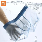 Трусы-боксеры Xiaomi Mijia мужские 3 шт.лот, антибактериальные дышащие трусы из вискозы, ААА, нижнее белье