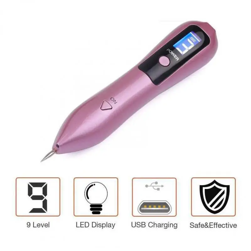 

Dark Spot Remover Liquid Crystal Plasma Pen LED Lighting Laser Tattoo Mole Removal Machine Skin Tag Removal Facial Treatment