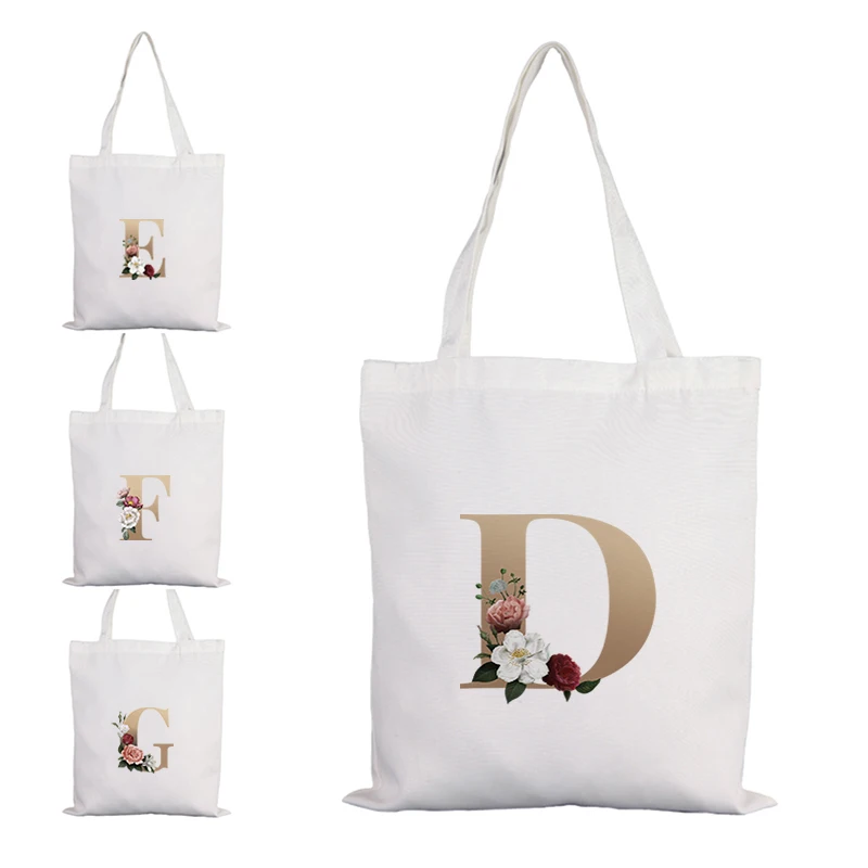 

Tote Bag Anime Women Cotton on the Frame Shorts Bags Paper Shopping for Boutique Flower Letter Cart Woman Raffia Shoppers With
