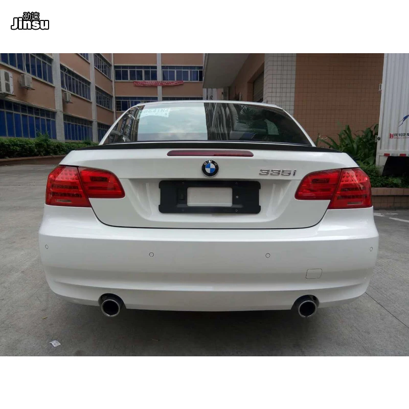 Для bmw 3 series convertible 320i 325i 330i 335i 2007 2012 M3 style спойлер заднего багажника из углеродного