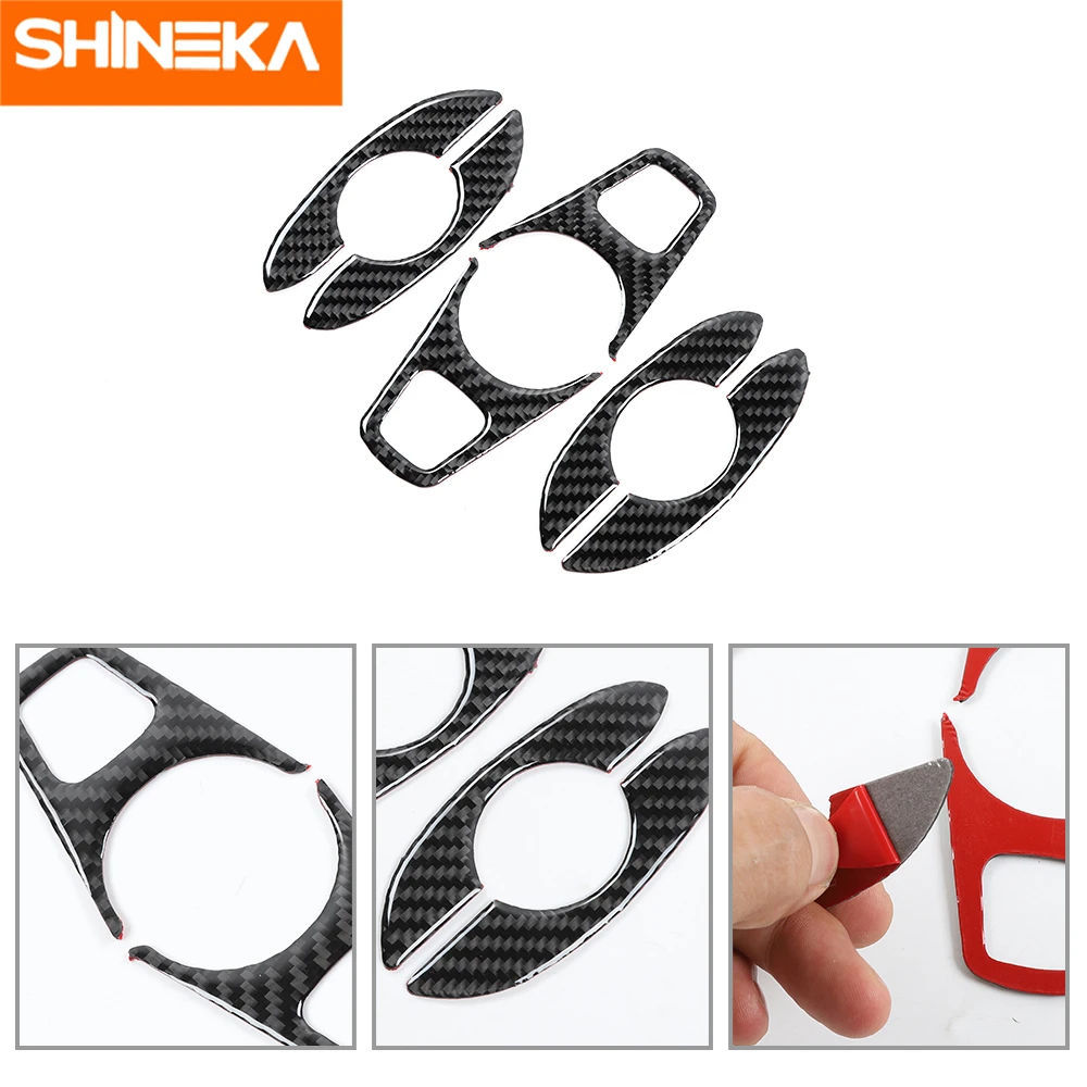 Аксессуары для интерьера автомобиля Dodge Challenger из углеродного волокна Внутренний