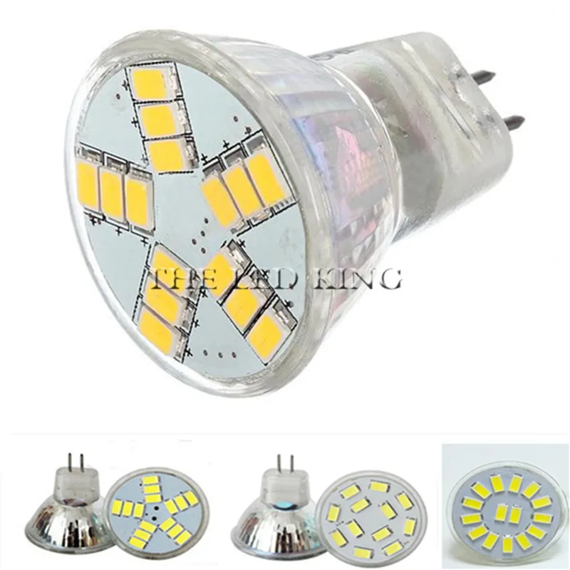 Ультра яркий GU4 светодиодный светильник 3W 5W 7W MR11 DC / AC 12V 24V Dimmable COB Светодиодный