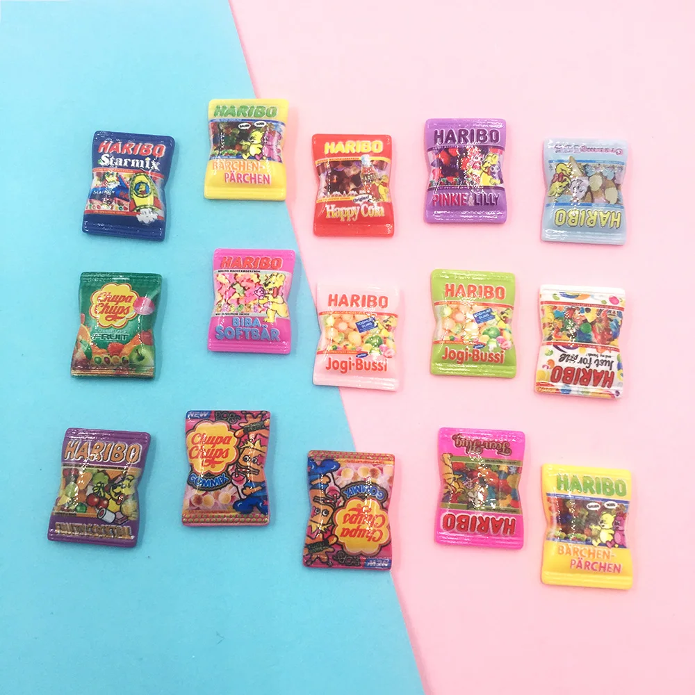 10 шт. японская мультяшная имитация конфет с плоской спинкой Кабошон Скрапбукинг