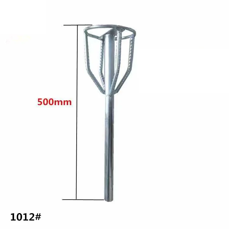 Металлическая мешалка с покрытием 50 см лопасть для покраски бетона осей миксера