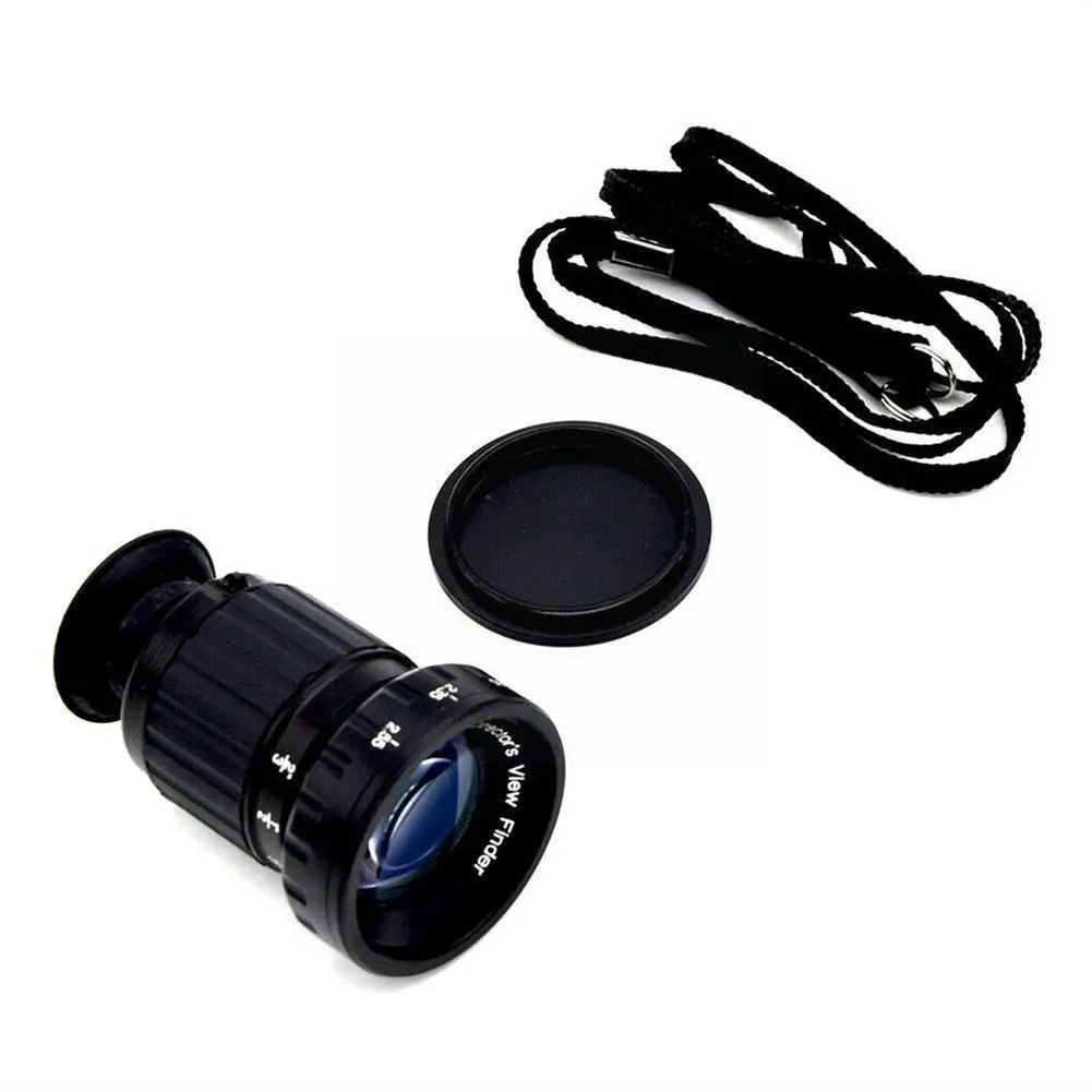 

Aluminum + 4 Element Multilayer Coating Optical Element Veledge Tv Vd-11x Viewfinder Eyepiece Ring 37mm 16mm Lock 35mm Dire H3i2