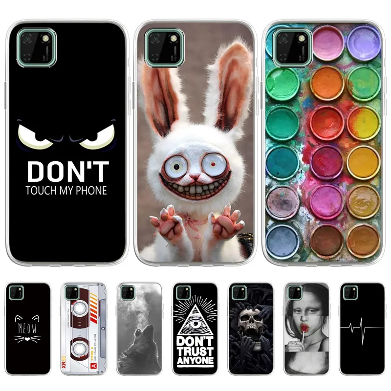 

Case For Huawei Y5p Cases Silicon Soft Funda On Huawei Y5 P Honor 9S DUA-LX9 DRA-LX9 5.45 inch TPU Funny Painted Phone Coque