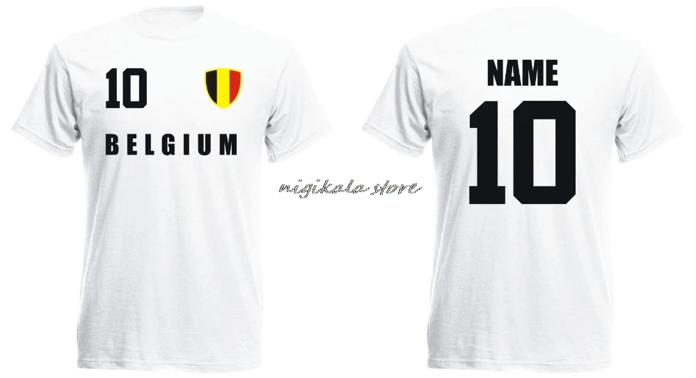 Лидер продаж летняя Стильная мужская футболка из Бельгии Джерси с надписью +