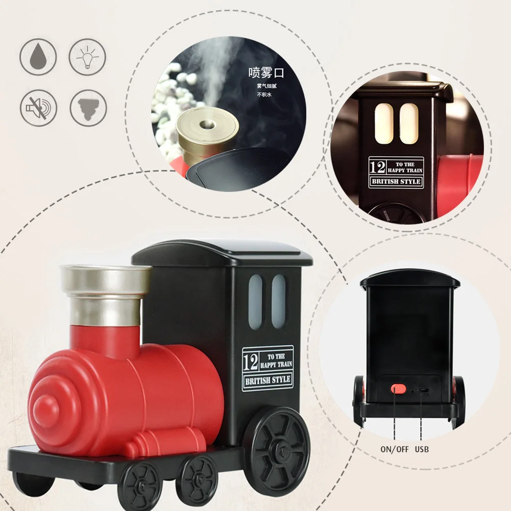 Арома диффузор USB увлажнитель воздуха мини креативный портативный поезд дизайн