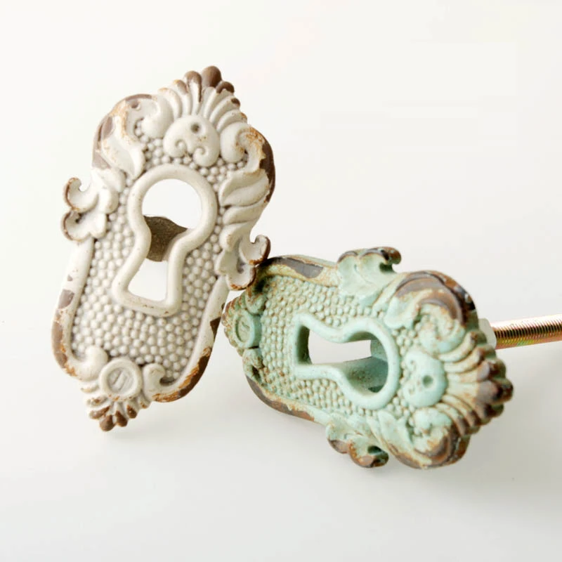 Европейская классическая мебель шкаф дверь цинковый сплав Замочная скважина