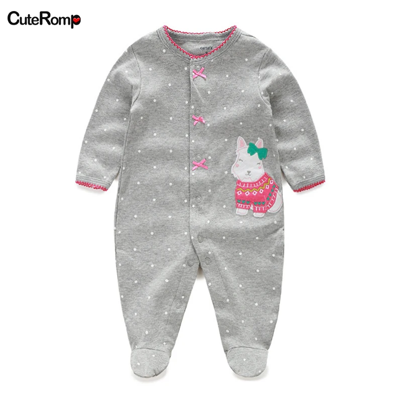 

Lace Newborn Baby Girl Footies Easter bunny Onesie Costume For Baby Menina Cotton Infant Girl Clothing Kids Clothes baby Roupa