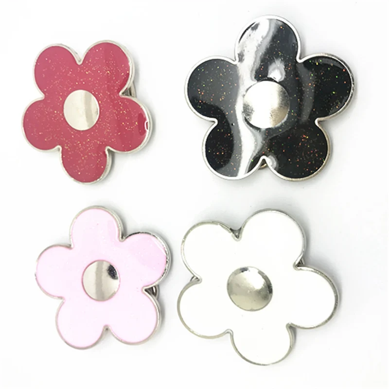 

KDG western cowboy colorful flowers 4 colors zinc alloy belt buckle 3 cm women's belt belt buckles