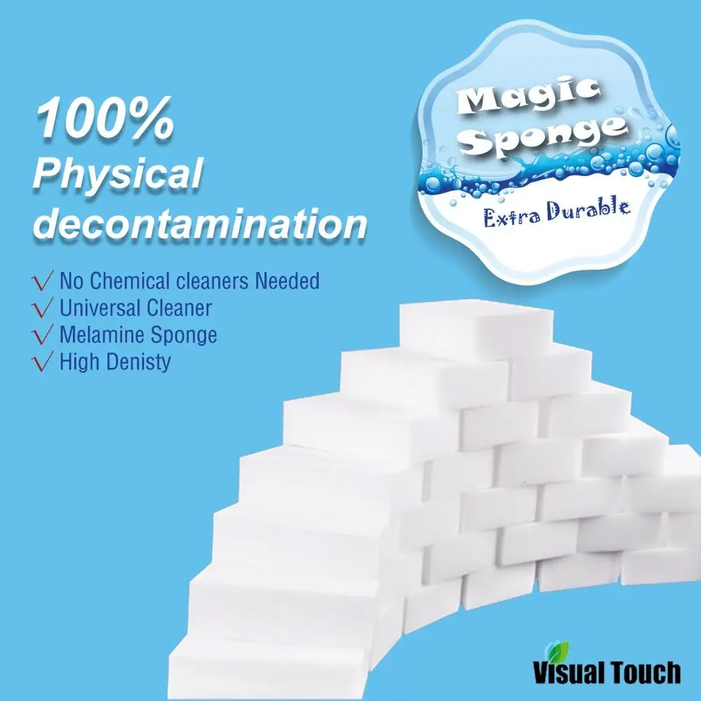От мирового мастера 20 штук белая меламиновая губка волшебная Ластик для кухня