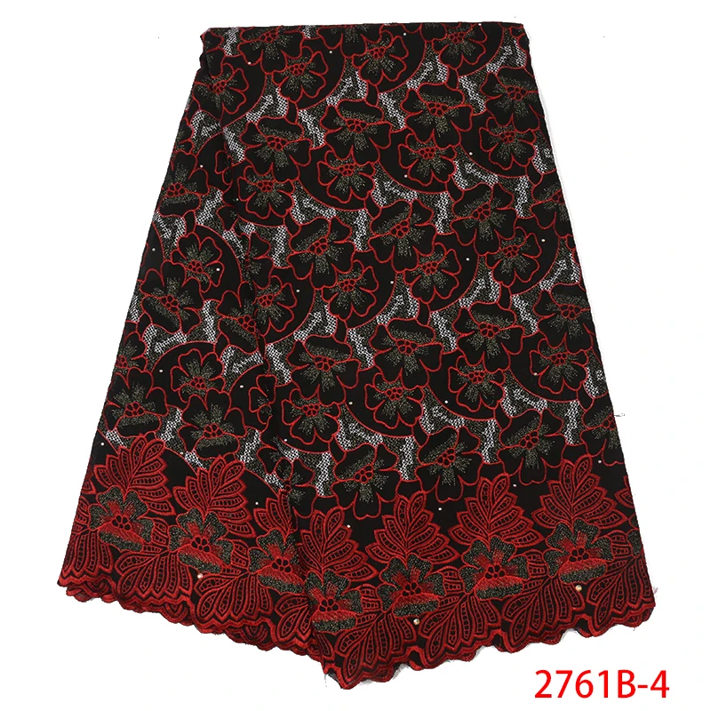 Нигерийская швейцарская вуаль кружева африканская кружевная ткань 2019