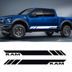 Автомобильные боковые полосы, наклейки, автомобильная виниловая пленка, наклейки для украшения Dodge Ram, самодельные автомобили, спортивный Стайлинг, аксессуары для тюнинга автомобиля