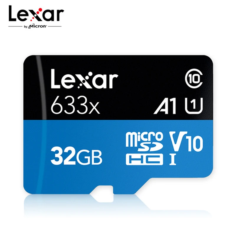 Lexar 256 ГБ Micro SD карта 128 Гб карта памяти высокая скорость до Макс 95 м/с 64 Гб класс 10 633x TF карта 32 ГБ флэш-карта