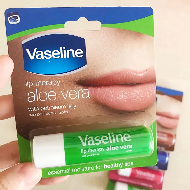 Увлажняющий бальзам для губ Vaseline увлажняющий и Гладкий губ| |