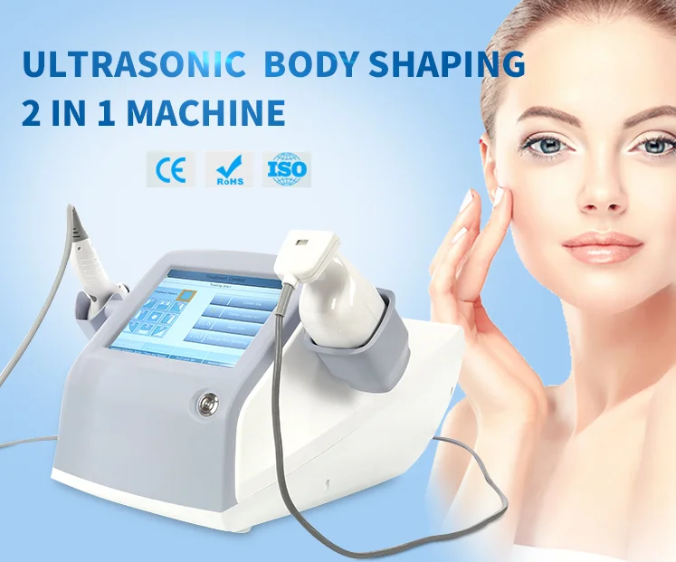 

2 In 1 High Intensity Focused Ultrasound Slimming Machine Focus Ultrasoundface Lift Beauty Machine