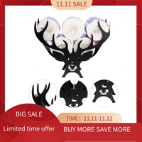 black deer toilet roll paper holder bathroom iron paper towel stand cartoon crafts roll paper organizer for living room