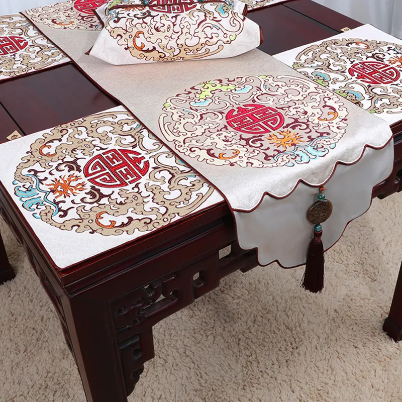 Изготовленный На Заказ Дракон утолщаются Китайский Роскошный шелк атласная