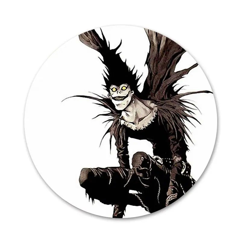 Значки с надписью Death Note 58 мм | Дом и сад