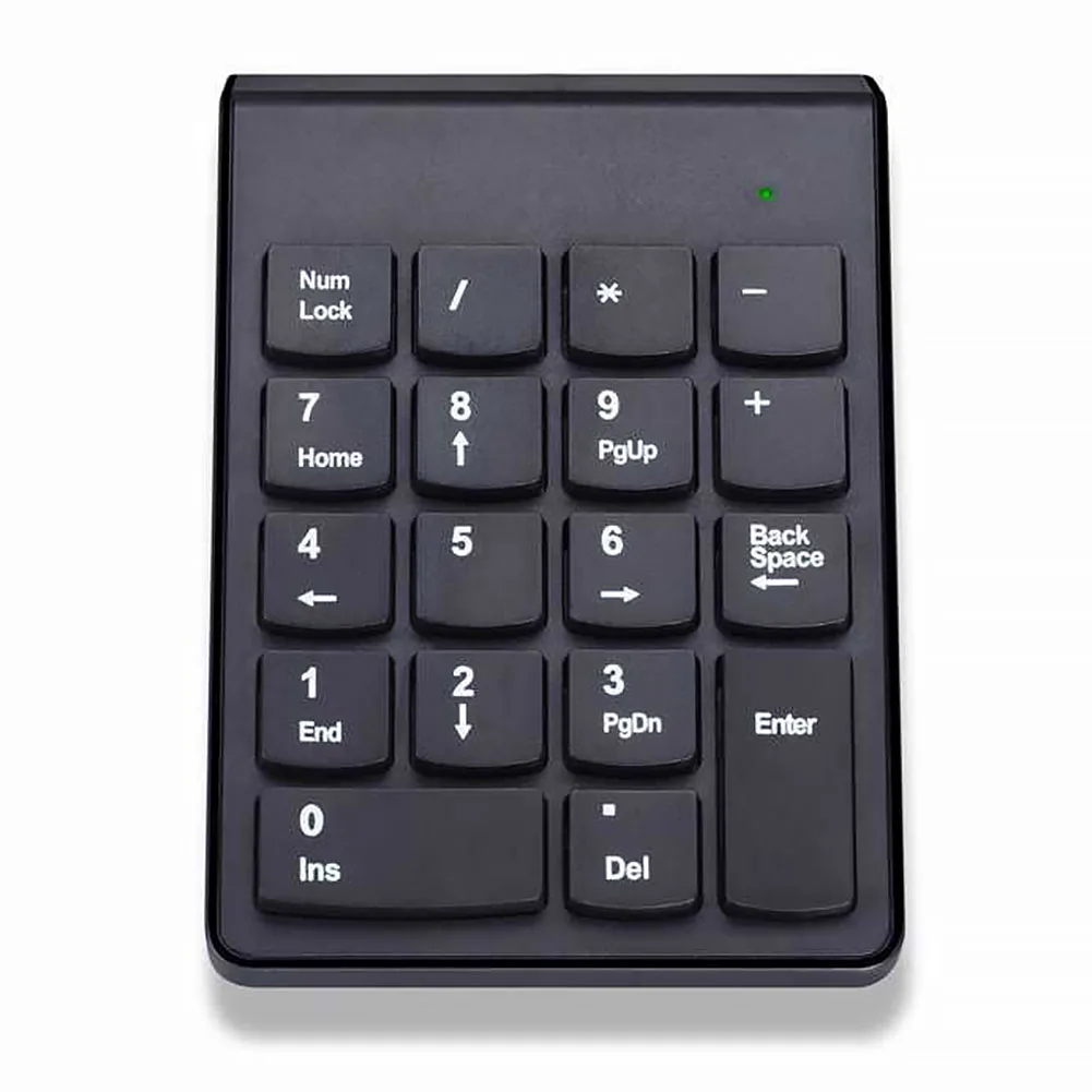 Клавиатура компьютер ABS Мини USB цифровая клавиатура 18 клавиш 2,4G беспроводной ноутбук Настольный внешний цифровой Numpad простота в эксплуатации