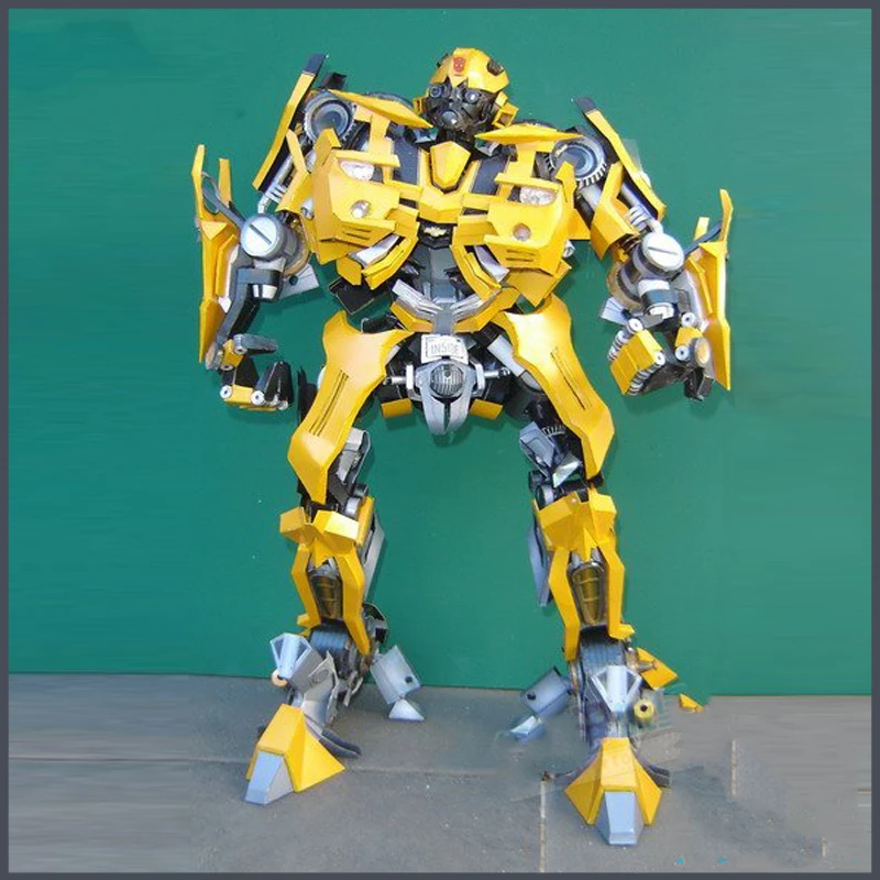 Машинка-трансформер из аниме-бумаги роботы экшн-фигурки прайм-Бумажная модель