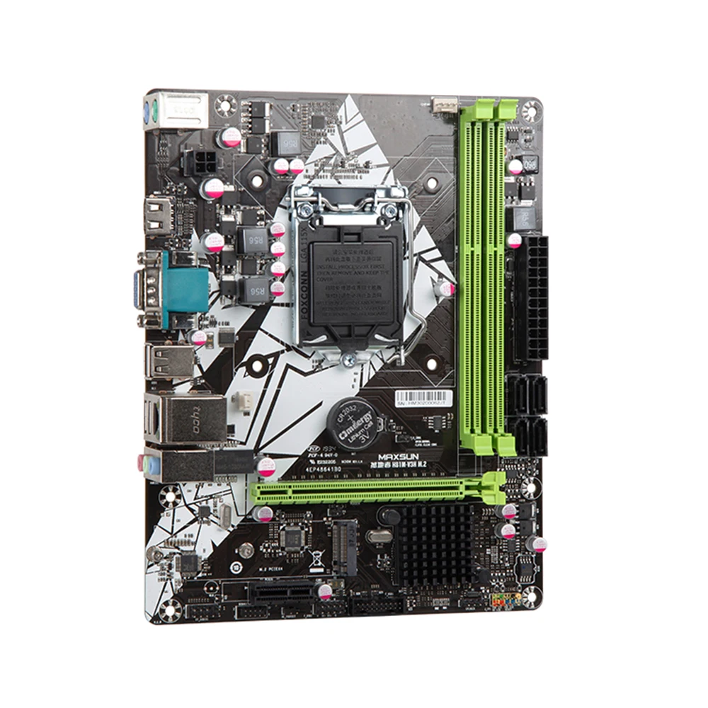 Материнская плата MAXSUN LGA1150 2 канала DDR3 m2 PCI E разъем для графической карты VGA +