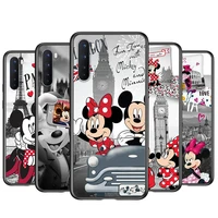 Soft TPU Mickey Minnie Travel Silicone Cover For OnePlus Nord N100 N10 Pro Black Phone Case