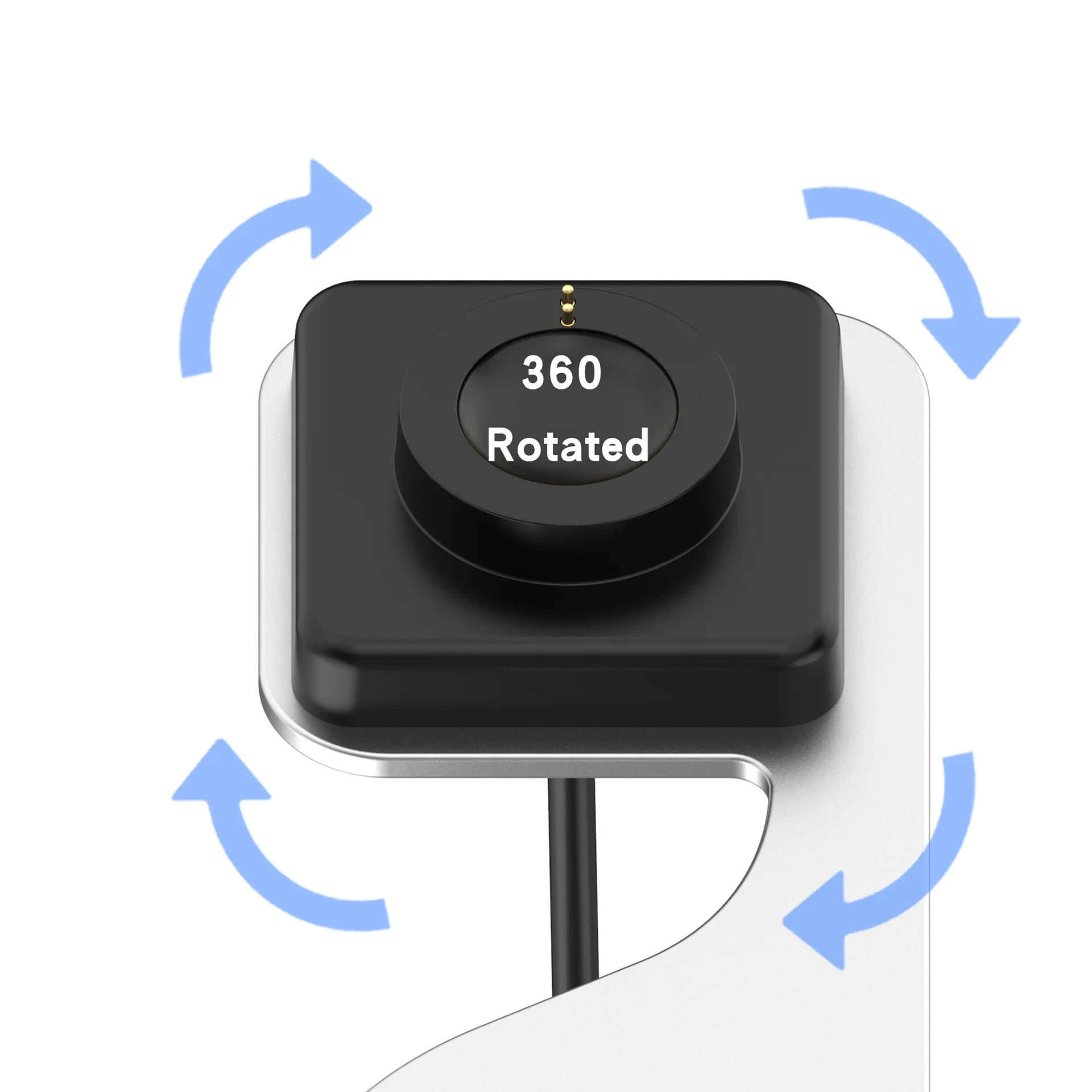 Зарядное устройство из алюминиевого сплава подставка для часов Fossil Gen 5 4 зарядный