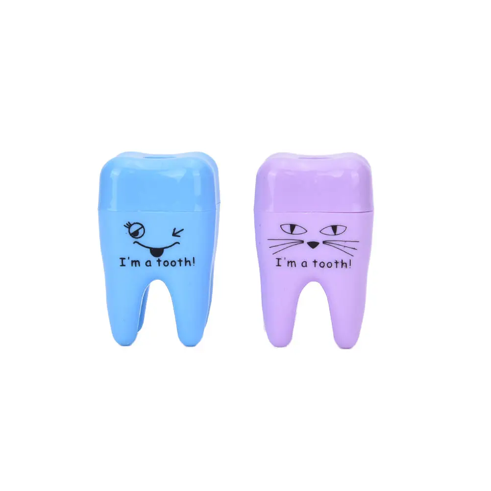 

Funny 3pcs/lot Cute Tooth Teeth Pencil Sharpener School Kid's Children Favorite Stationary Dental Clinic Gift Pencil Knife