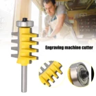 Фрезерный станок Tootock Tongue Groove 12in 14in Tenon для гравировки по дереву, шлифовальный станок из сплава для деревообработки LBE