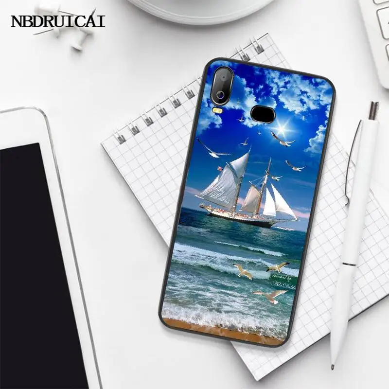 Мягкий черный чехол для телефона Samsung A10 A20 A30 A40 A50 A70 A71 A51 A6 A8 2018 | Мобильные телефоны