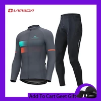 lambda spring and summer cycling suit mens suit long sleeves trousers mountain clothing asiansize