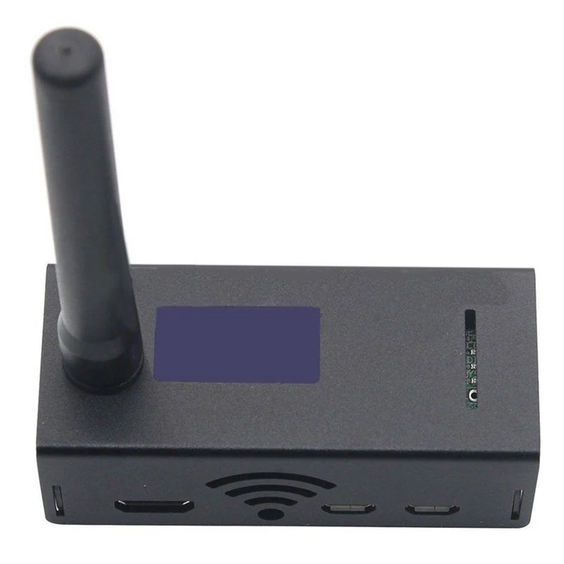 Jumbospot MMDVM Hotspot поддержка P25 DMR YSF + для Raspberry Pi OLED антенна черный чехол 16G TF карта