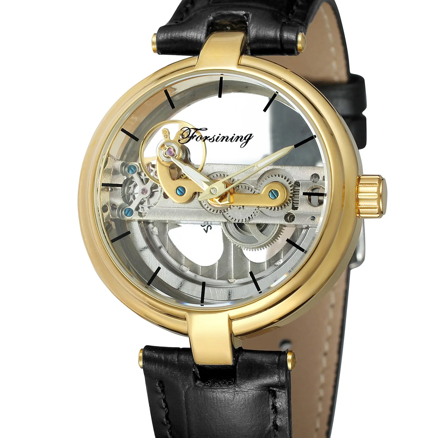 Ультратонкие серебряные автоматические механические мужские часы Tourbillon из натуральной кожи ремешок прозрачный циферблат спортивные часы мужские Relojes