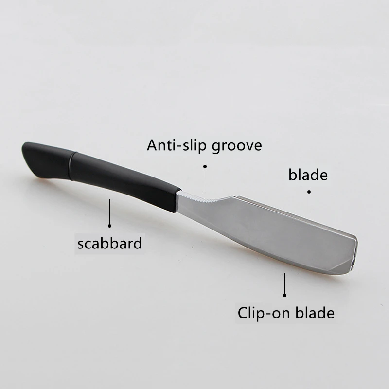 Ручная прямая бритва в стиле ретро высококачественное лезвие из цинкового