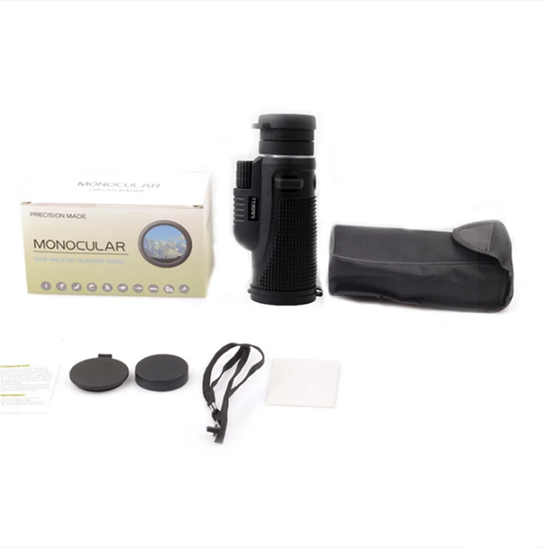 

Hot sale 12X50 low light telescope outdoor high-power high-definition telescope high-quality all-optical big eyepiece telescope