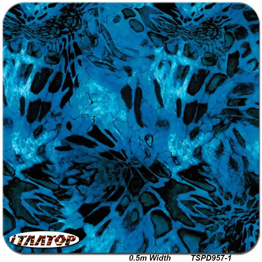 

iTAATOP Camouflage Film Hydro Dipping Film TSMM032-1 0.5M * 2/10/20M for Hydro Dip Shoes