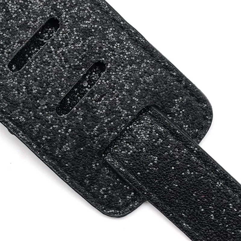 Гитарный плечевой ремень из искусственной кожи настоящий регулируемый для