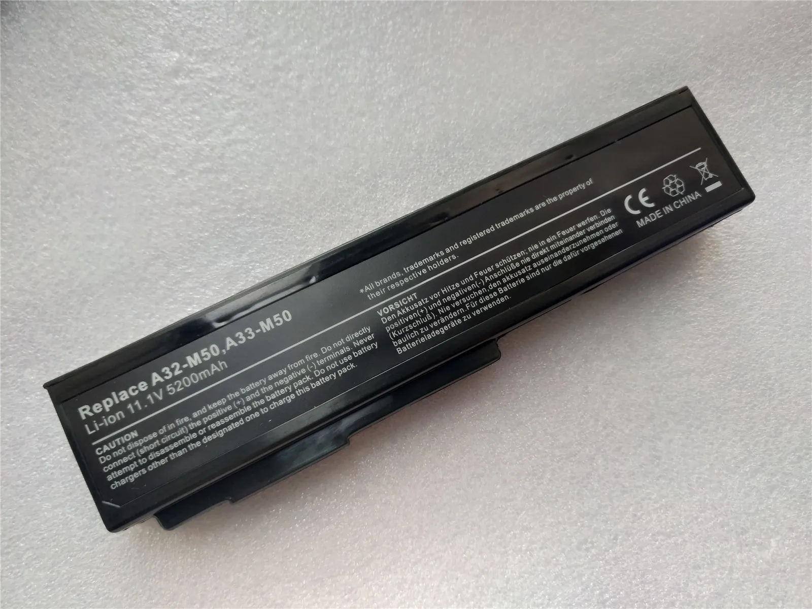 Новый A32-M50 A32-N61 A32-X64 Аккумулятор для ноутбука Asus M50 M50s N53S M60J N61 N61J N61Jq N61V N61Vg N61Ja N61JV N53 |