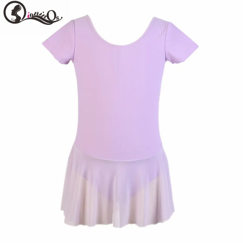 Балетное платье пачка розового цвета детский купальник костюмы с круглым