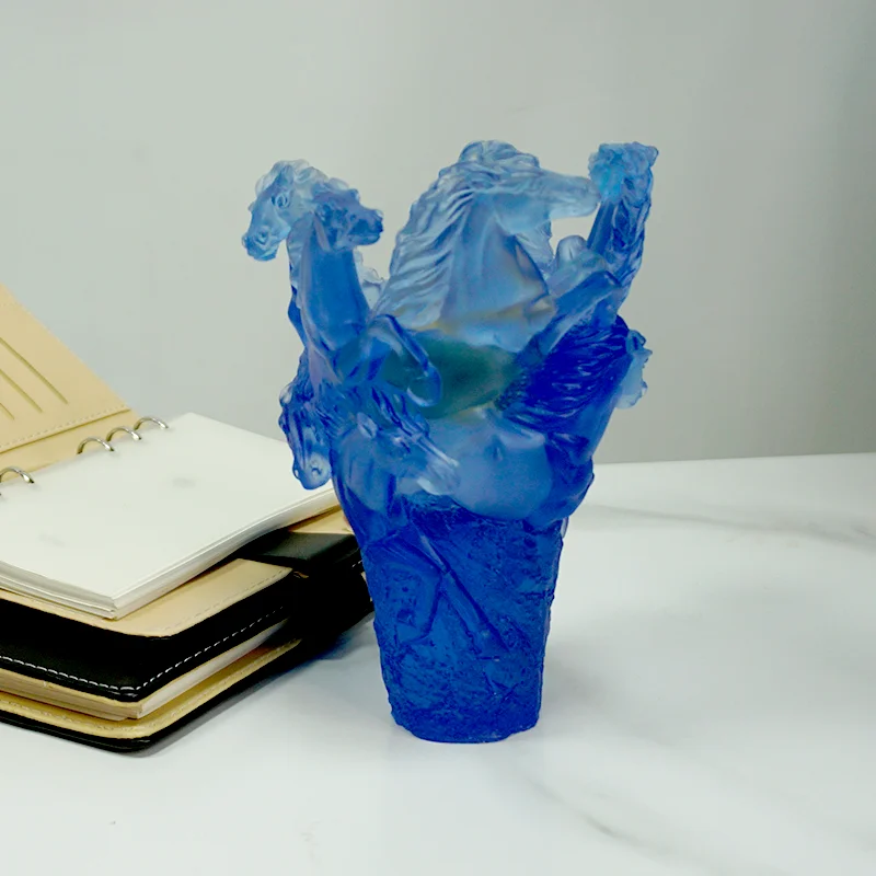 Восточные высококачественные розы Дизайнерская ваза искусственный цвет