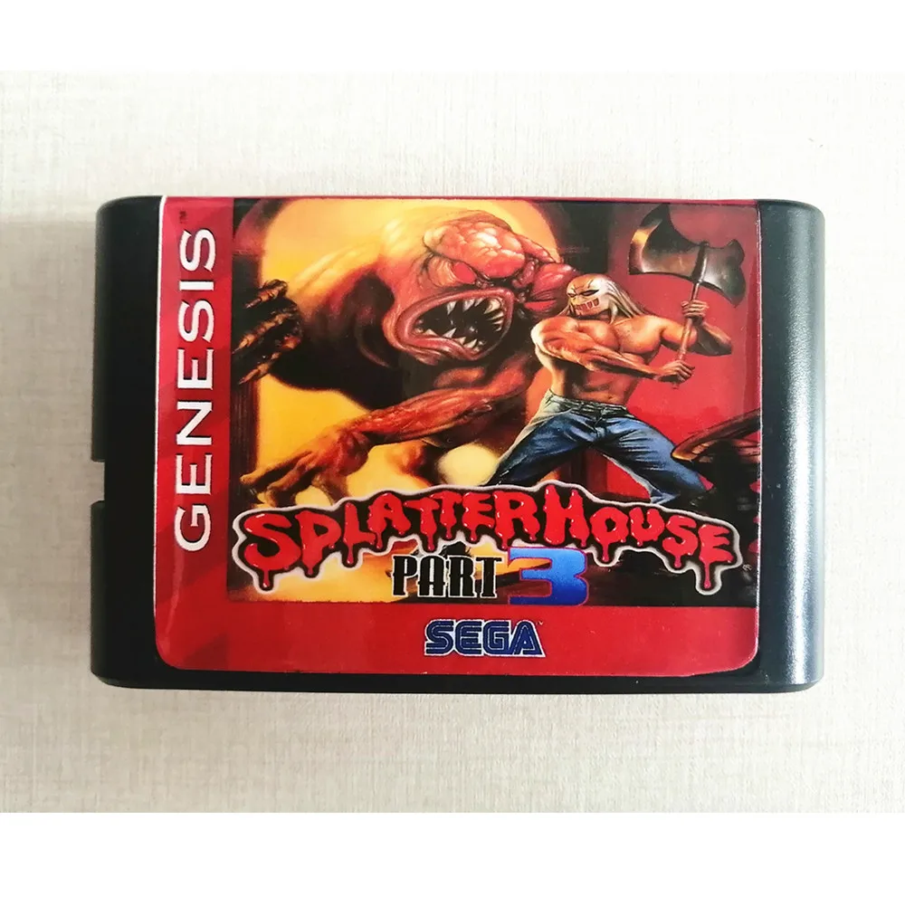 Splatter House Part 3 For-16 bit MD Games картридж для консоли MegaDrive Genesis | Электроника