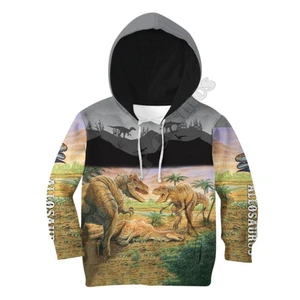 Love Dinosaur  Hoodies T-Shirt 3d Printed Kids Sweatshirt Jacket T Shirts Boy Girl Funny Animal Cosp