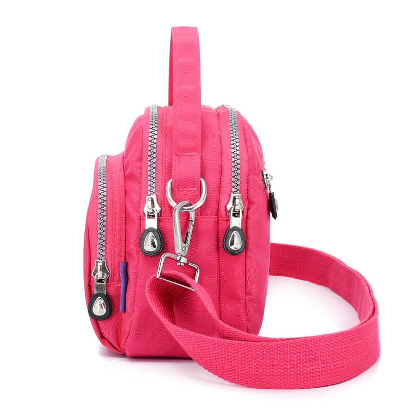 Сумки-мессенджеры Женская сумка через плечо женская Bolsa Feminina Mujer нейлоновая Водонепроницаемая большая однотонная пляжная Женская дорожная сумка