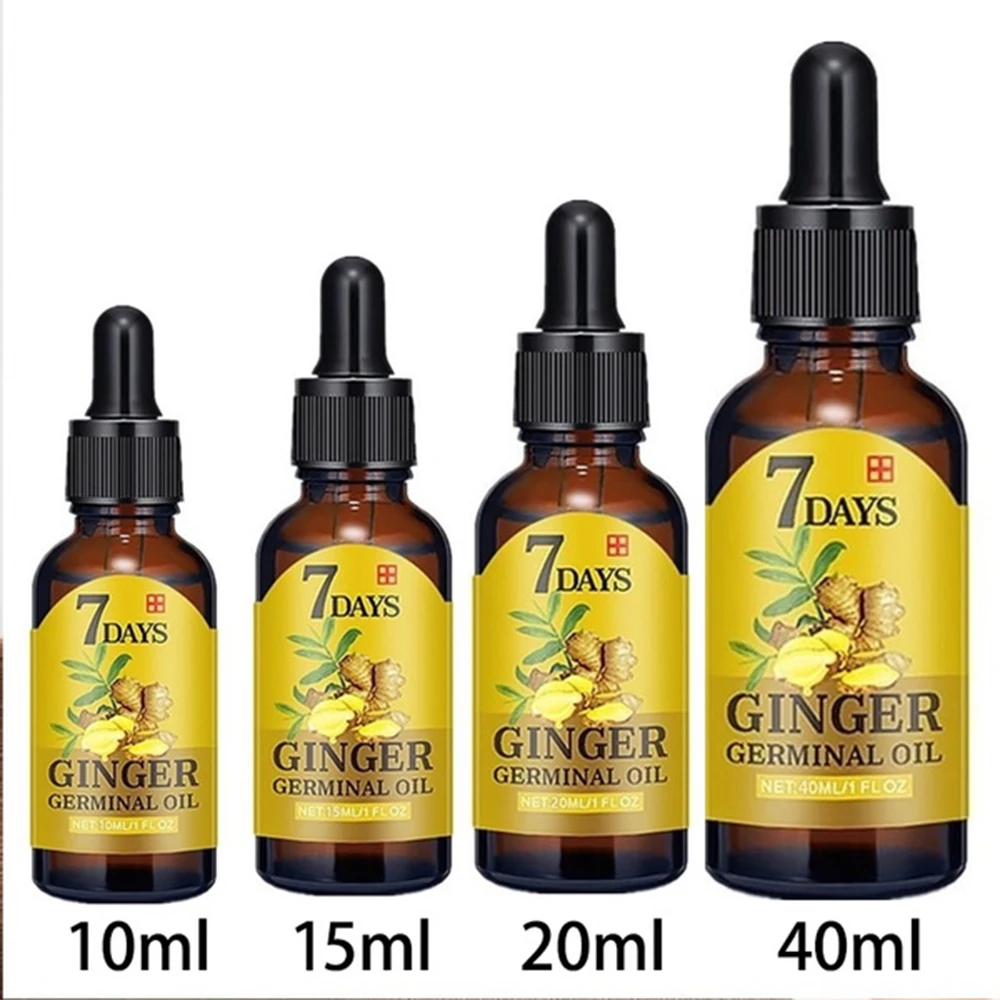 

Ginger Germinal Hair Growth Serum Hairdressing Oil Anti Loss Treatment Hair 7 Days Germinal Hair Growth Ginger Serum Oil