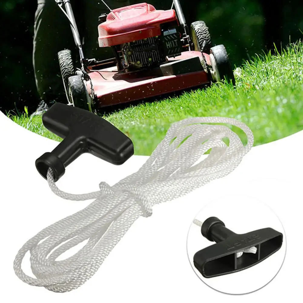 

3m Universal Lawn Mowers Trimmer Pull Handle Engine Recoil Start Cord Line Rope